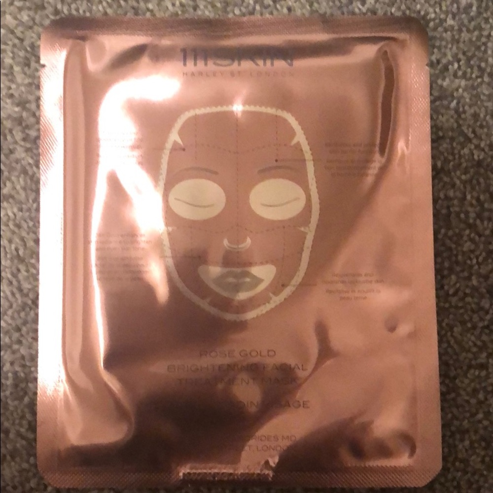 Rose Gold Brightening Facial Treatment Mask